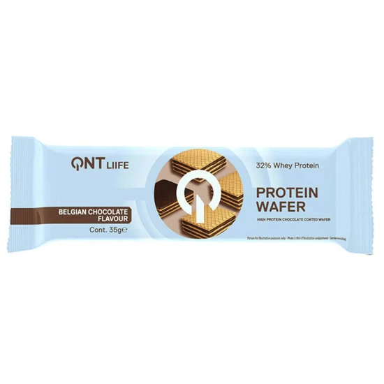 QNT Protein Wafer Bar - belga csoki - 35 g