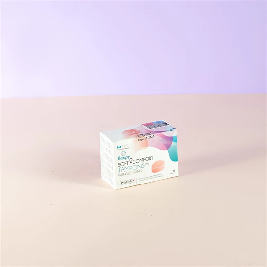 Beppy  Tampon WET - Lubricated sponge tampon - 2 pieces