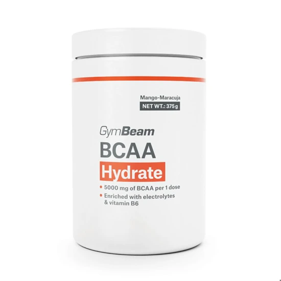 BCAA Hydrate - 375 g - mangó-maracuja - GymBeam